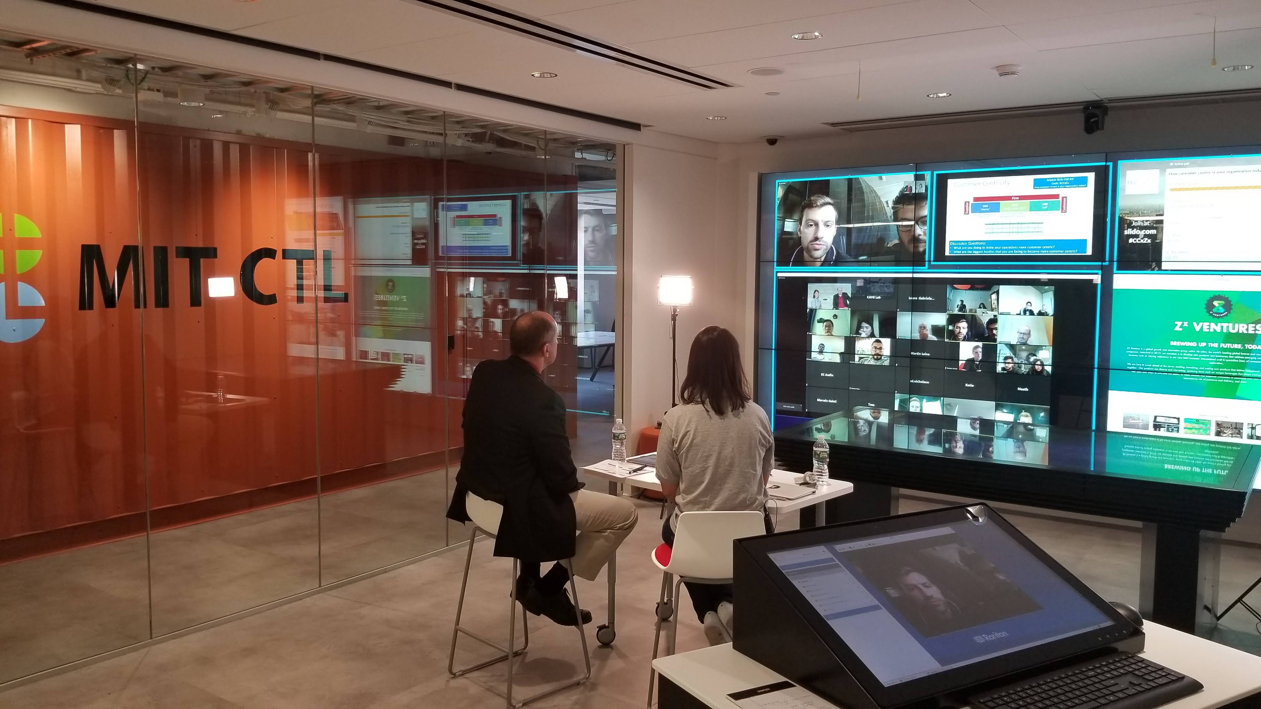 MIT CTL CAVE Lab classroom