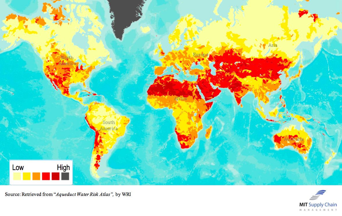 image of globe and water supply